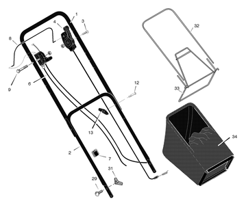 Part Location Diagram of 1101584 Murray DISCONTINUED